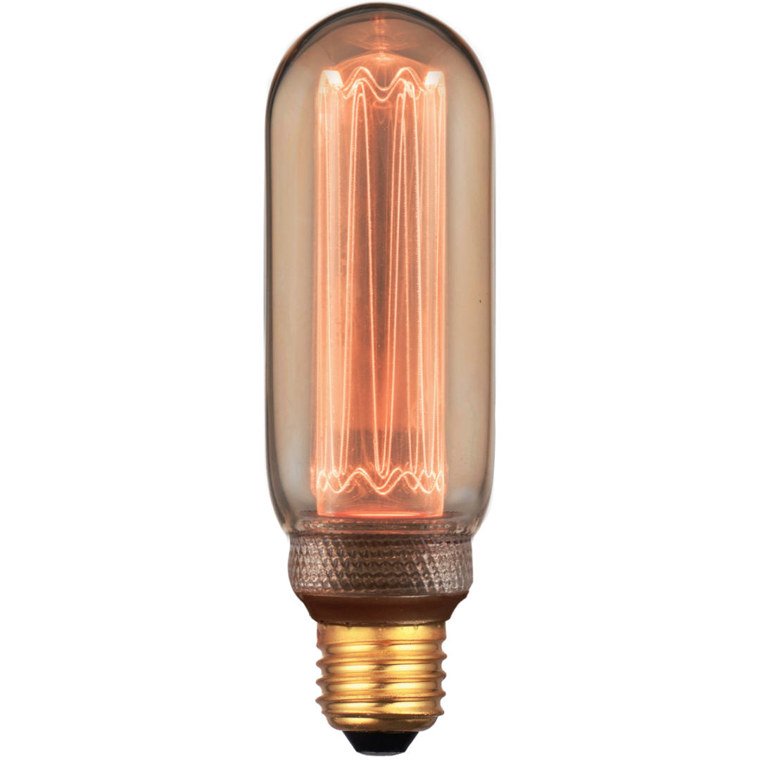 E27 LED filament - T45L - 200 lumen - Extra warm wit - Premium vintage E27 LED filament - T45L - 200 lumen - Extra warm wit - Premium vintage